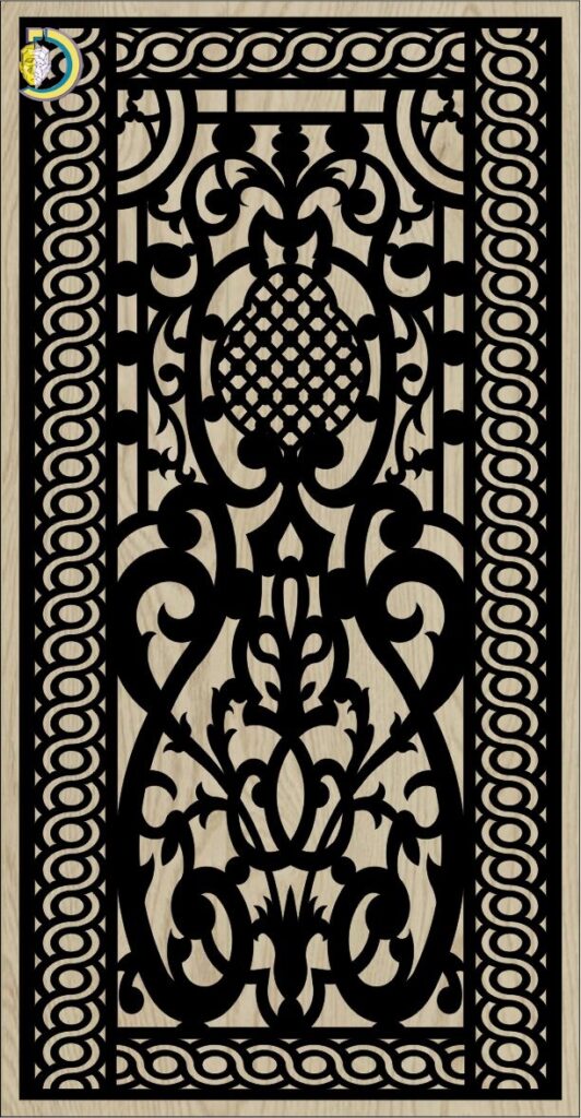 Decorative Slotted Panel 446 Pattern PDF File