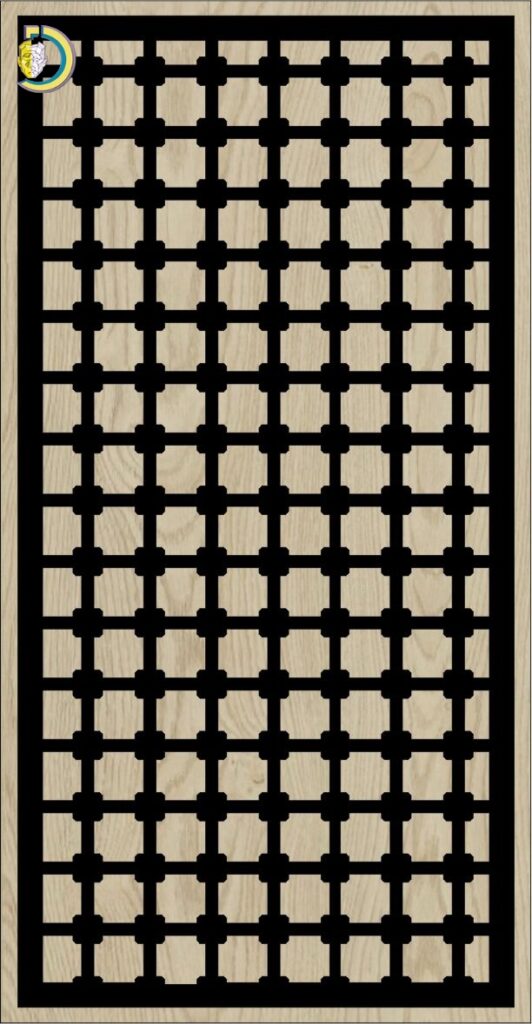 Decorative Slotted Panel 448 Pattern PDF File