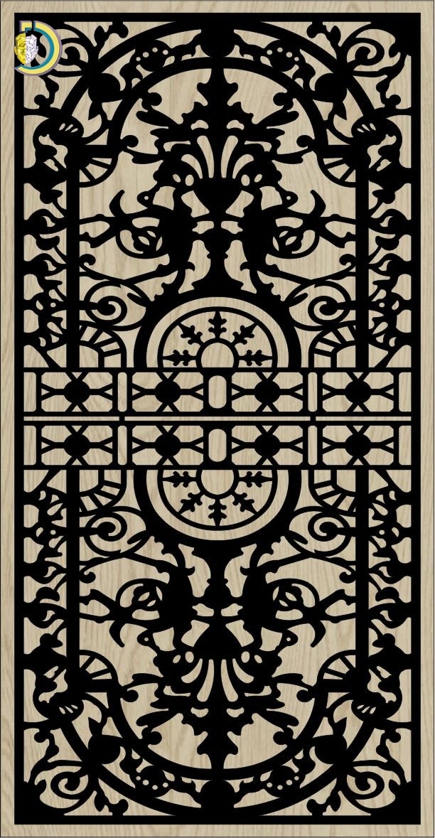 Decorative Slotted Panel 449 Pattern PDF File