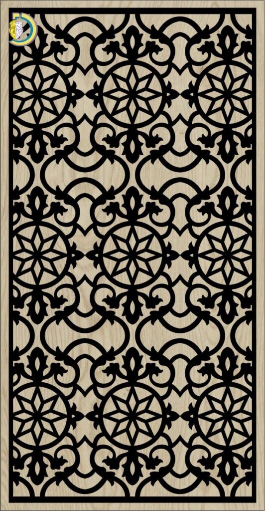 Decorative Slotted Panel 450 Pattern PDF File