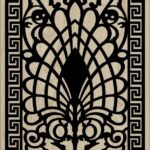 Decorative Slotted Panel 454 Pattern PDF File