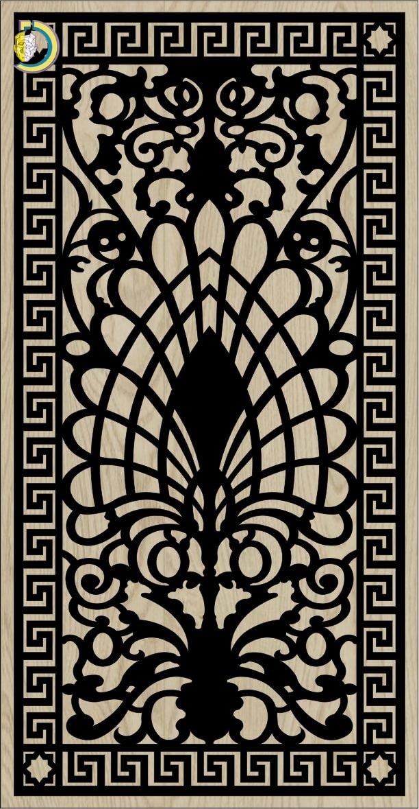 Decorative Slotted Panel 454 Pattern PDF File