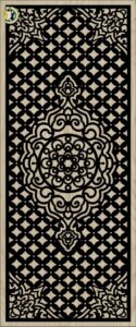 Decorative Slotted Panel 455 Pattern PDF File