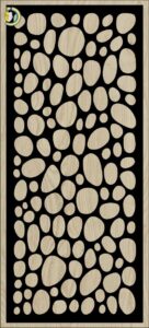 Decorative Slotted Panel 459 Pattern PDF File