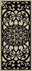 Decorative Slotted Panel 461 Pattern PDF File