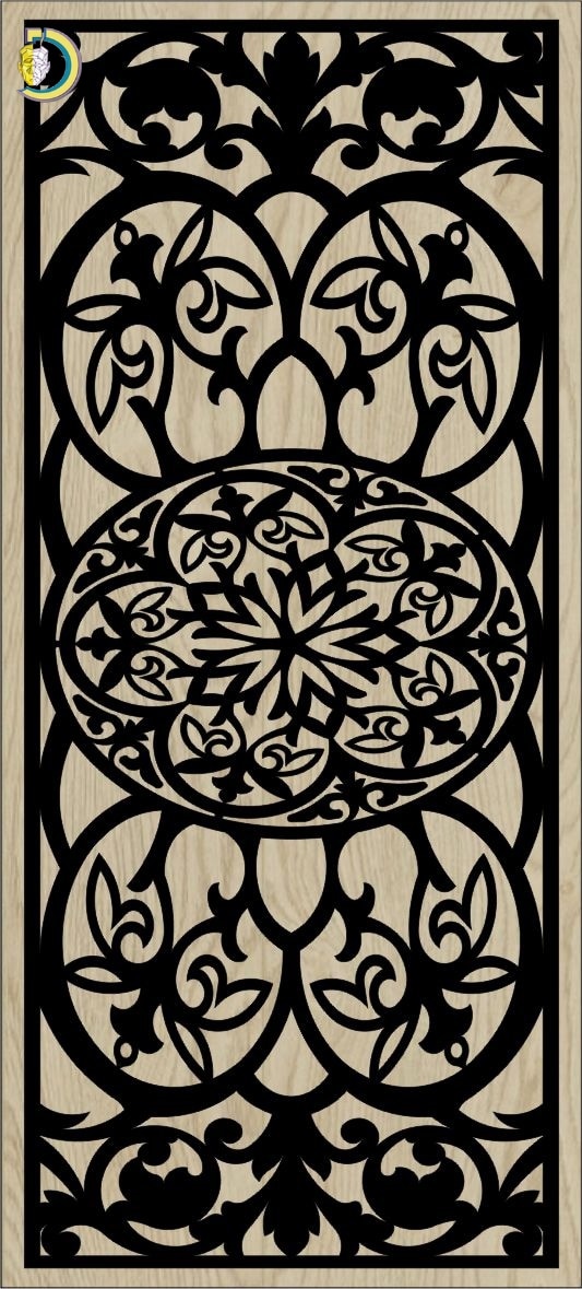 Decorative Slotted Panel 461 Pattern PDF File