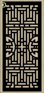 Decorative Slotted Panel 464 Pattern PDF File