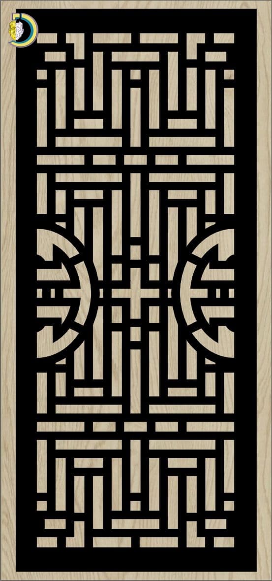 Decorative Slotted Panel 464 Pattern PDF File