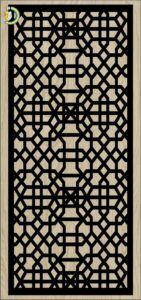 Decorative Slotted Panel 465 Pattern PDF File