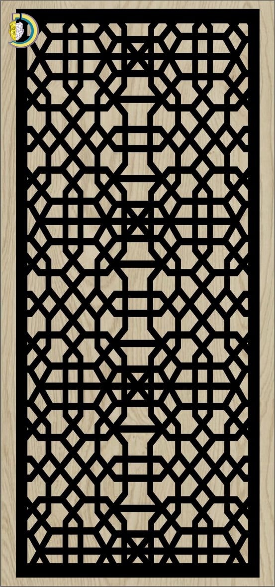 Decorative Slotted Panel 465 Pattern PDF File