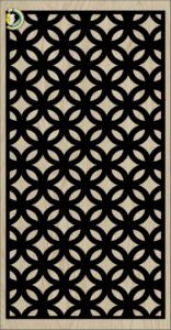 Decorative Slotted Panel 472 Pattern PDF File