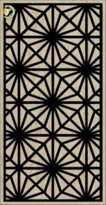 Decorative Slotted Panel 475 Pattern PDF File