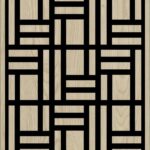 Decorative Slotted Panel 476 Pattern PDF File