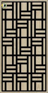 Decorative Slotted Panel 476 Pattern PDF File