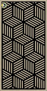 Decorative Slotted Panel 477 Pattern PDF File