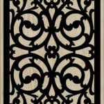 Decorative Slotted Panel 479 Pattern PDF File