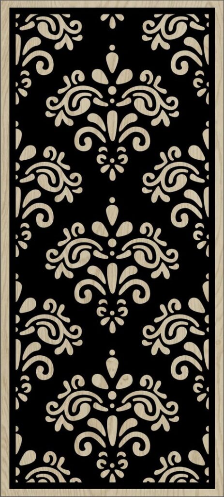 Decorative Slotted Panel 48 Pattern PDF File