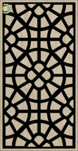 Decorative Slotted Panel 484 Pattern PDF File