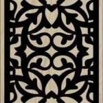 Decorative Slotted Panel 49 Pattern PDF File