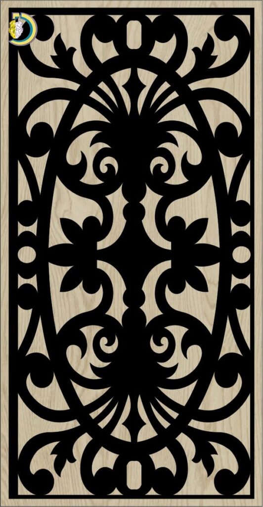 Decorative Slotted Panel 493 Pattern PDF File