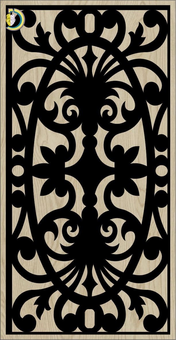 Decorative Slotted Panel 493 Pattern PDF File