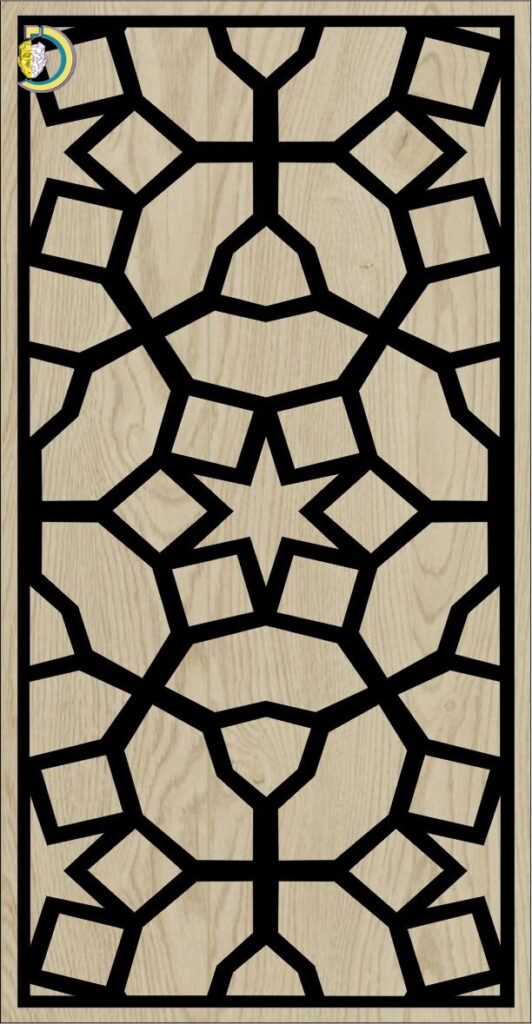 Decorative Slotted Panel 494 Pattern PDF File