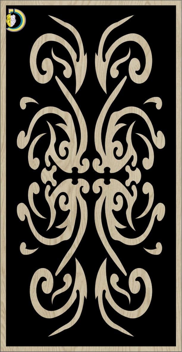 Decorative Slotted Panel 496 Pattern PDF File