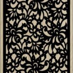 Decorative Slotted Panel 50 Pattern PDF File