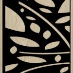 Decorative Slotted Panel 504 Pattern PDF File