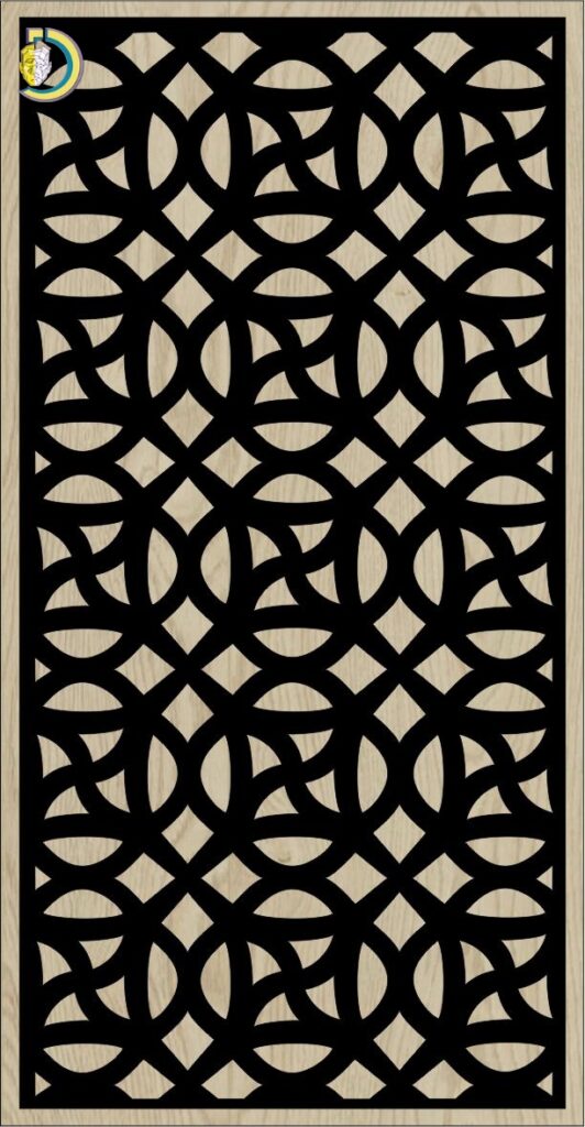 Decorative Slotted Panel 507 Pattern PDF File