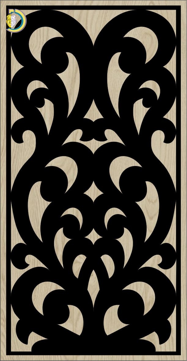 Decorative Slotted Panel 508 Pattern PDF File