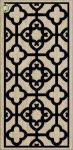 Decorative Slotted Panel 510 Pattern PDF File