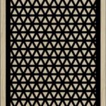 Decorative Slotted Panel 511 Pattern PDF File