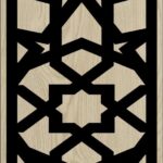 Decorative Slotted Panel 514 Pattern PDF File