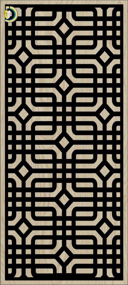 Decorative Slotted Panel 516 Pattern PDF File