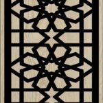 Decorative Slotted Panel 517 Pattern PDF File