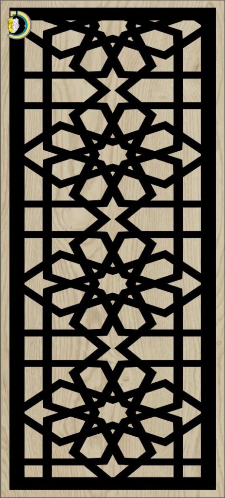 Decorative Slotted Panel 517 Pattern PDF File