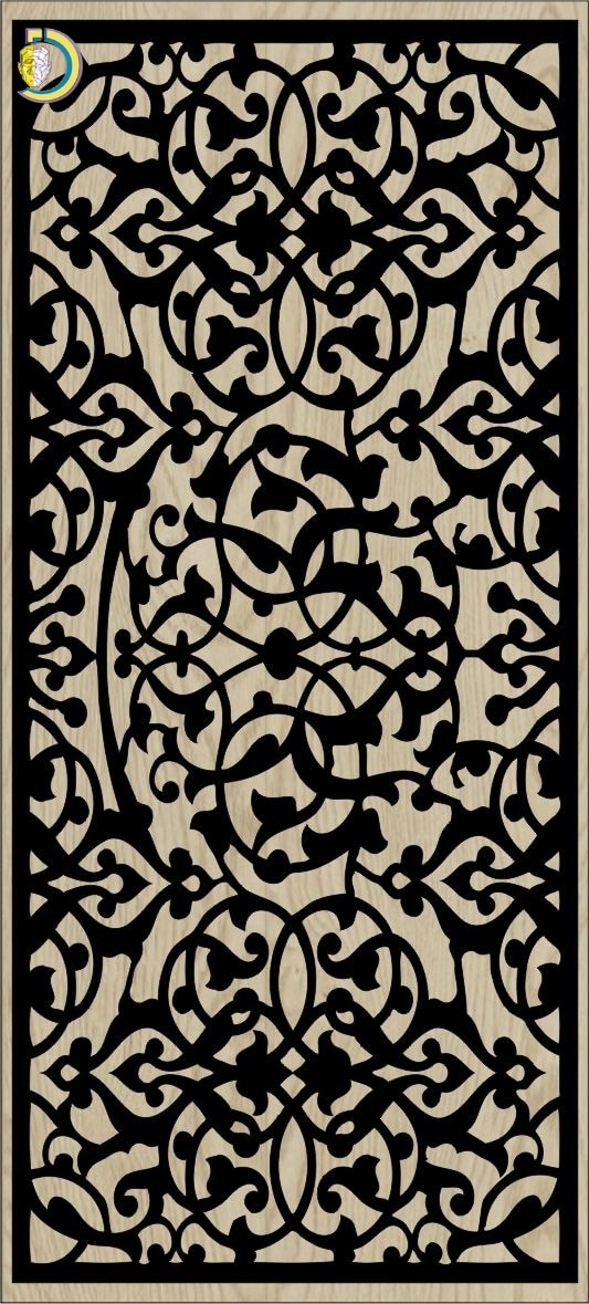 Decorative Slotted Panel 518 Pattern PDF File