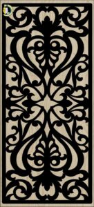 Decorative Slotted Panel 519 Pattern PDF File