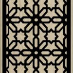 Decorative Slotted Panel 52 Pattern PDF File