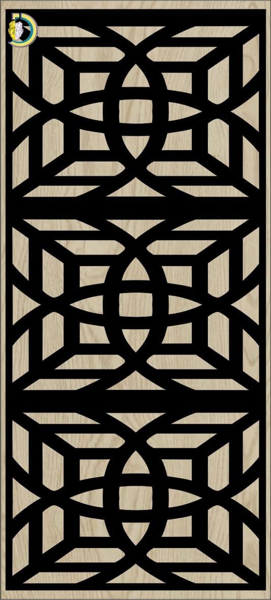 Decorative Slotted Panel 524 Pattern PDF File