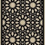 Decorative Slotted Panel 526 Pattern PDF File