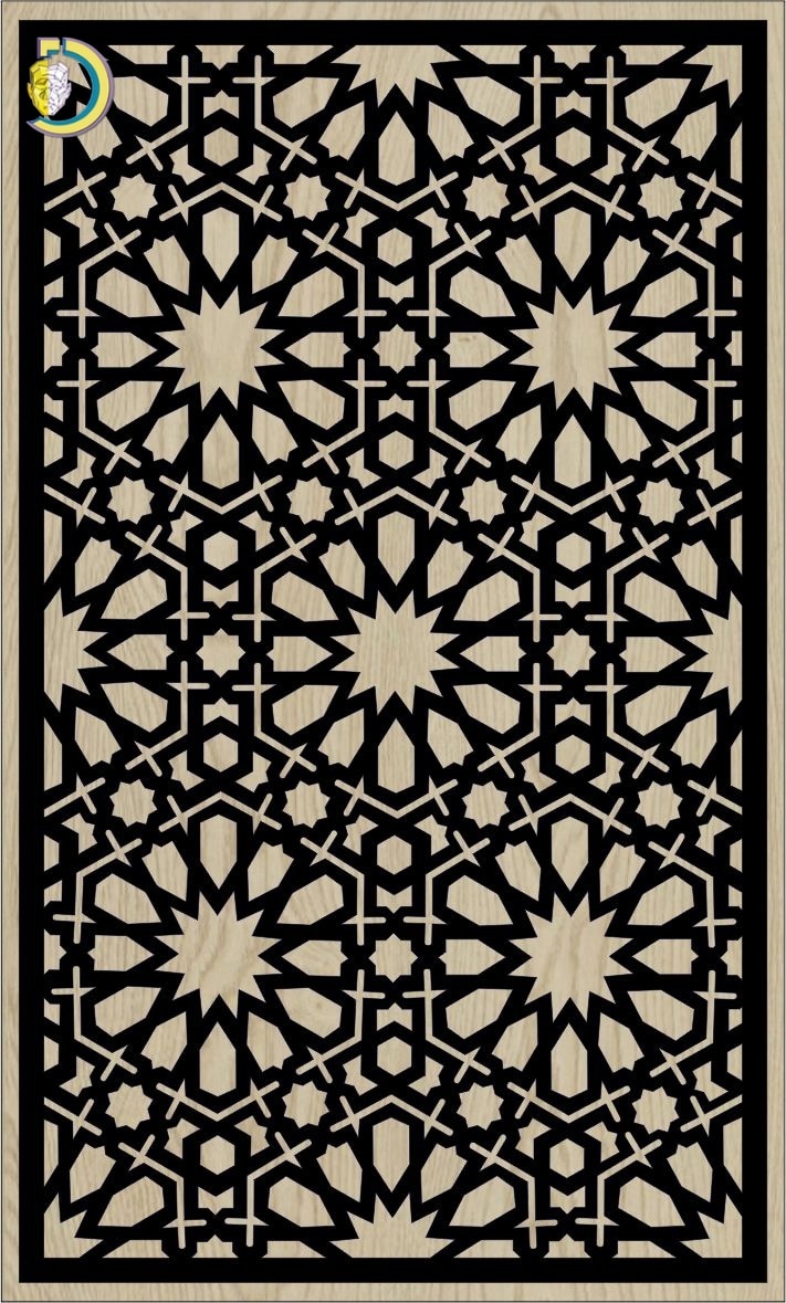 Decorative Slotted Panel 526 Pattern PDF File