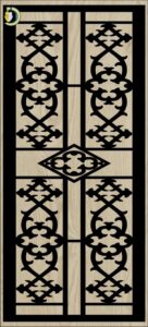 Decorative Slotted Panel 527 Pattern PDF File