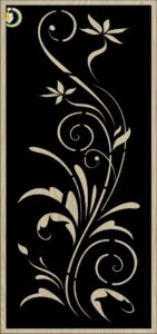 Decorative Slotted Panel 529 Pattern PDF File