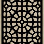 Decorative Slotted Panel 535 Pattern PDF File