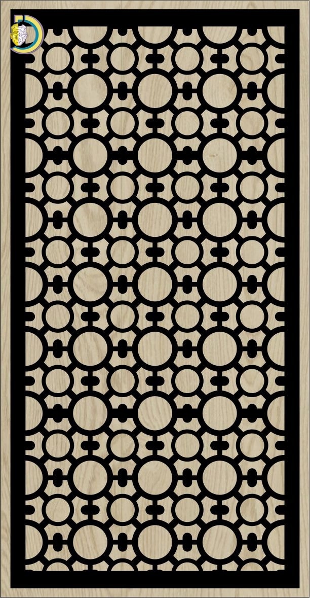 Decorative Slotted Panel 539 Pattern PDF File