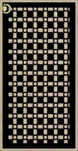 Decorative Slotted Panel 540 Pattern PDF File