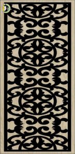 Decorative Slotted Panel 541 Pattern PDF File