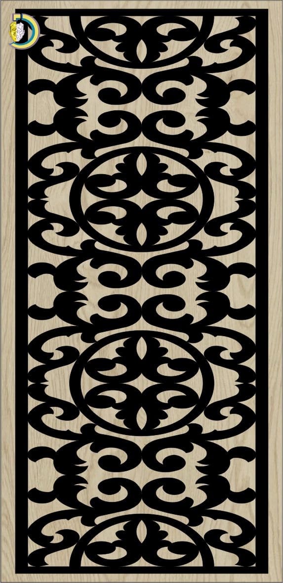 Decorative Slotted Panel 541 Pattern PDF File